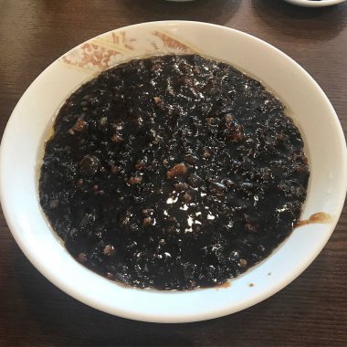 Lezzetli Asya yemeklerinin yakın görüntüsü