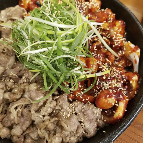 Biftekli Kore yemeği, goji.