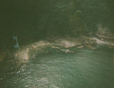 Güzel göl manzarası