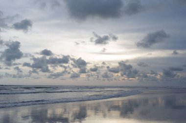 Güzel deniz manzarası. doğa arkaplanı