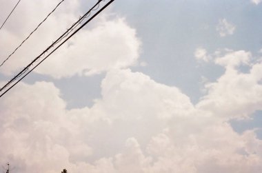 Gökyüzündeki bulutlar