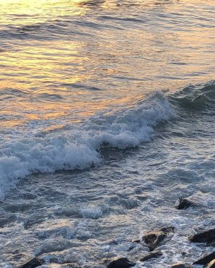 Deniz manzarası çok güzel. Doğa