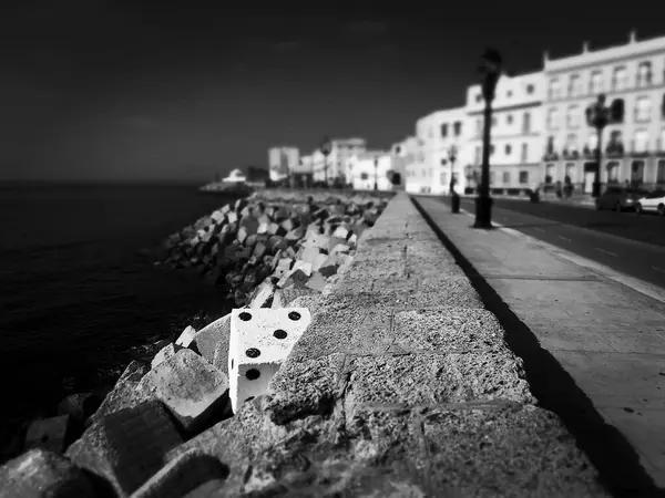 Barselona şehrinin manzarası