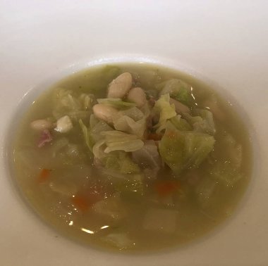 Lezzetli Asya mutfağının yakın görüntüsü