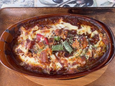 Kızarmış sığır eti fotoğrafı.