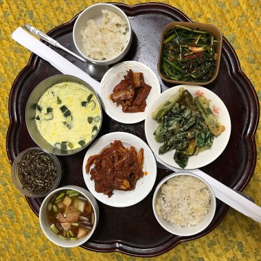 Kore yemekleri pilavı