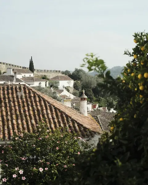 Eski şehrin manzarası.