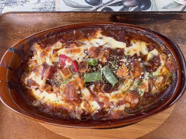 Kızarmış sığır eti fotoğrafı.