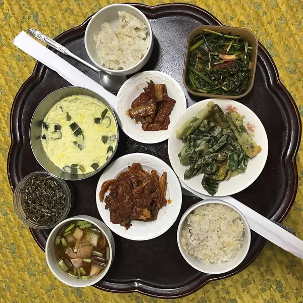 Kore yemekleri pilavı