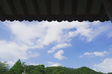 Dağların güzel manzarası