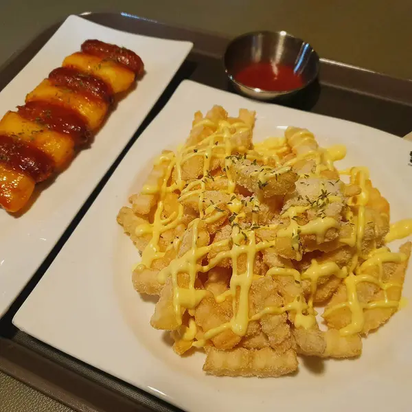 soslu patates kızartması