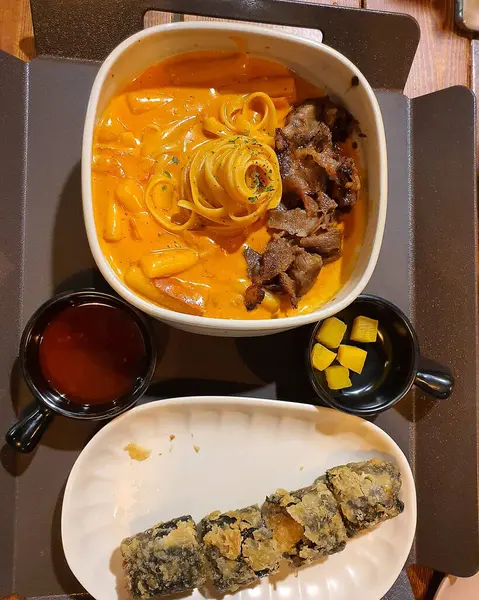 Lezzetli yemekler, seçici odaklanma.