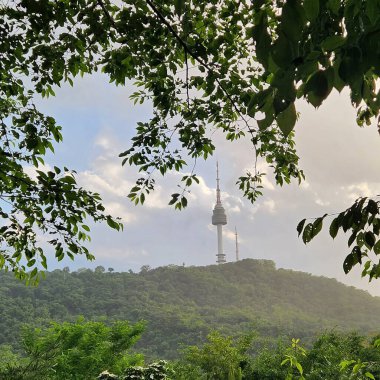 Barselona şehrinin manzarası