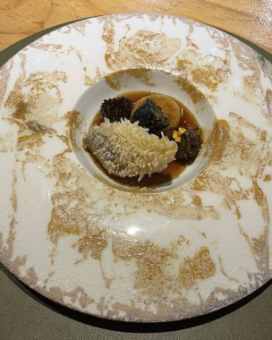 Tavuklu çorbanın mutfak fotoğrafı.