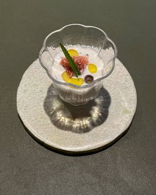 Lezzetli yiyeceklerin yakın görüntüsü