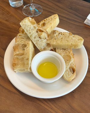 Lezzetli Asya yemeklerinin yakın görüntüsü