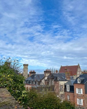 Eski şehrin güzel manzarası.