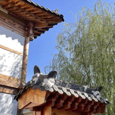 Tayland şehrinin güzel mimarisi