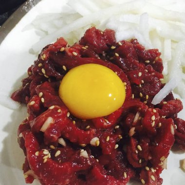 Kore yemeği etli pilav eriştesi.