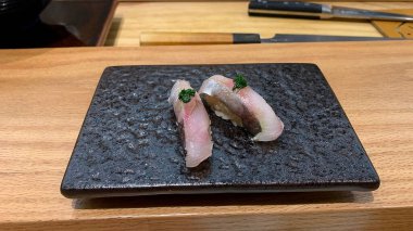 Sushi 'nin mutfak fotoğrafı.