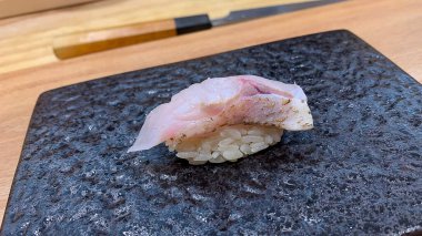 Lezzetli Asya mutfağının yakın görüntüsü