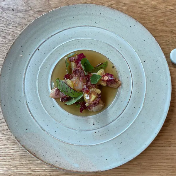 Lezzetli Asya mutfağının yakın görüntüsü