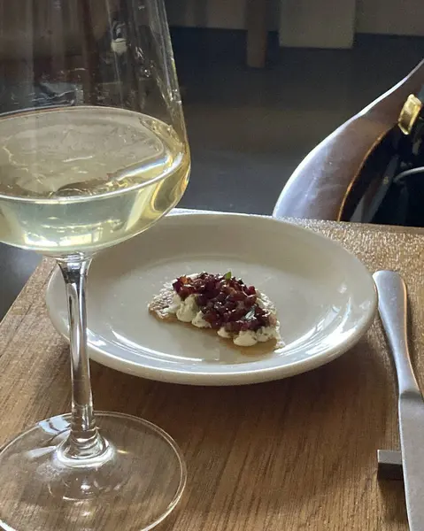 Lezzetli yiyeceklere yakın.