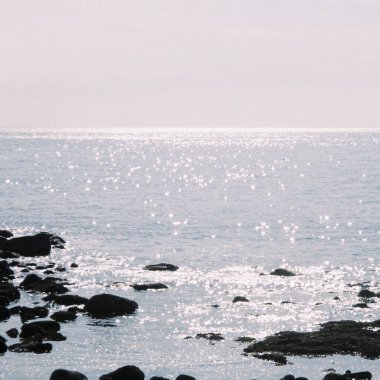 Deniz manzarası çok güzel. Doğa