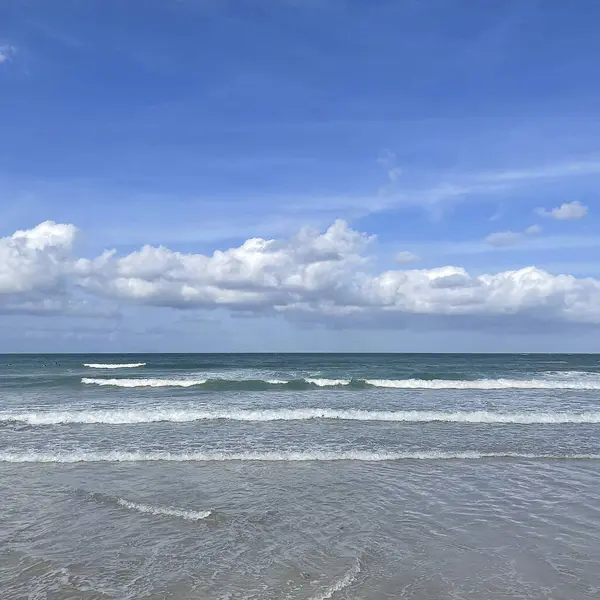 Deniz manzarası ve kumsal.