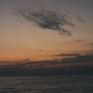 Güzel deniz manzarasıpitoresi.