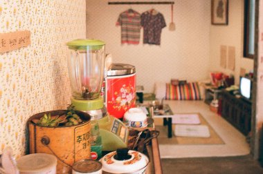 Modern bir otelin içinde.