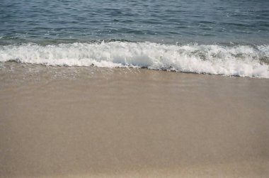 Sahilde dalgalar