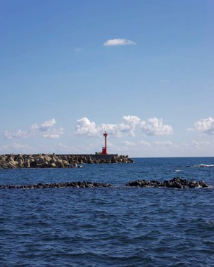Akdeniz'de deniz feneri