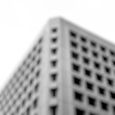 Bulanık manzaralı binalar