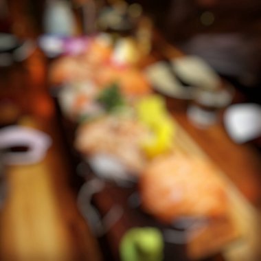 Suşinin bulanık arkaplanı