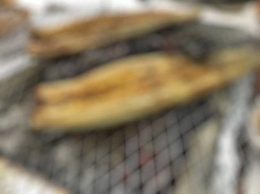 ızgara balık soyut arka plan