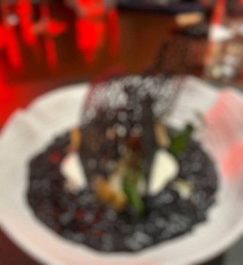 Lezzetli Asya yemeklerinin yakın görüntüsü