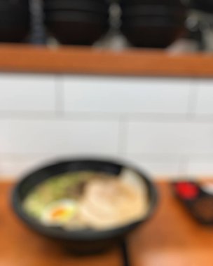 Bulanık restoran arkaplanı