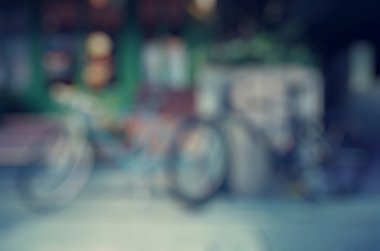 sokak soyut arkaplan, bulanık biçim