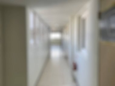 Özgeçmiş için soyut bulanık hastane içi ve kliniği