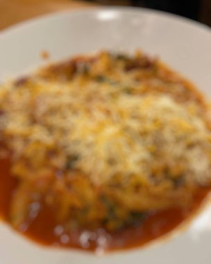 Makarnanın mutfak fotoğrafı.