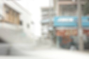 sokak lambası bulanık arkaplan