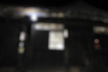 Evin bulanık arkaplanı