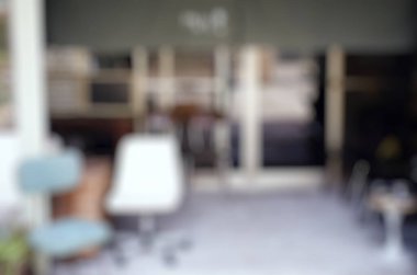 Bokeh resimli soyut bulanık arkaplan restoranı