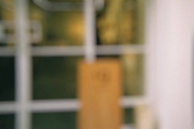 Modern ofis içinin bulanıklığı