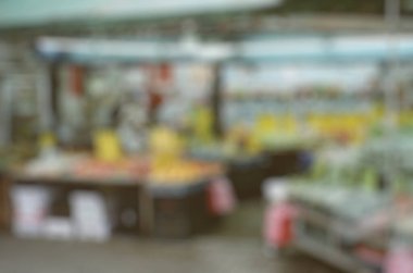 alışveriş merkezinin arka plan bulanık