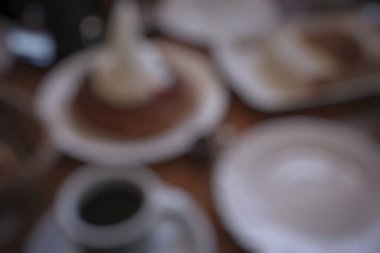 Kahve çekirdekli kahve dükkanının soyut geçmişi