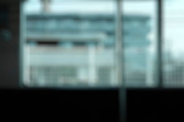 Modern ofis binasının bulanıklığı