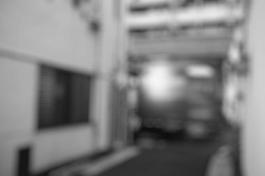 Aracın bulanık arkaplanı soyut