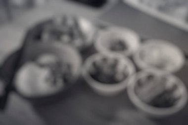 Kafenin bulanık arka planı